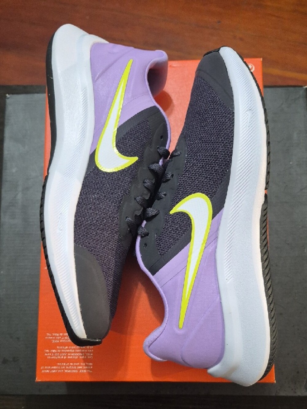 Nike Star Runner 3 GS 'Cave Purple' (2025) M5Y/W6.5 New W/OG Box - Picture 8 of 11